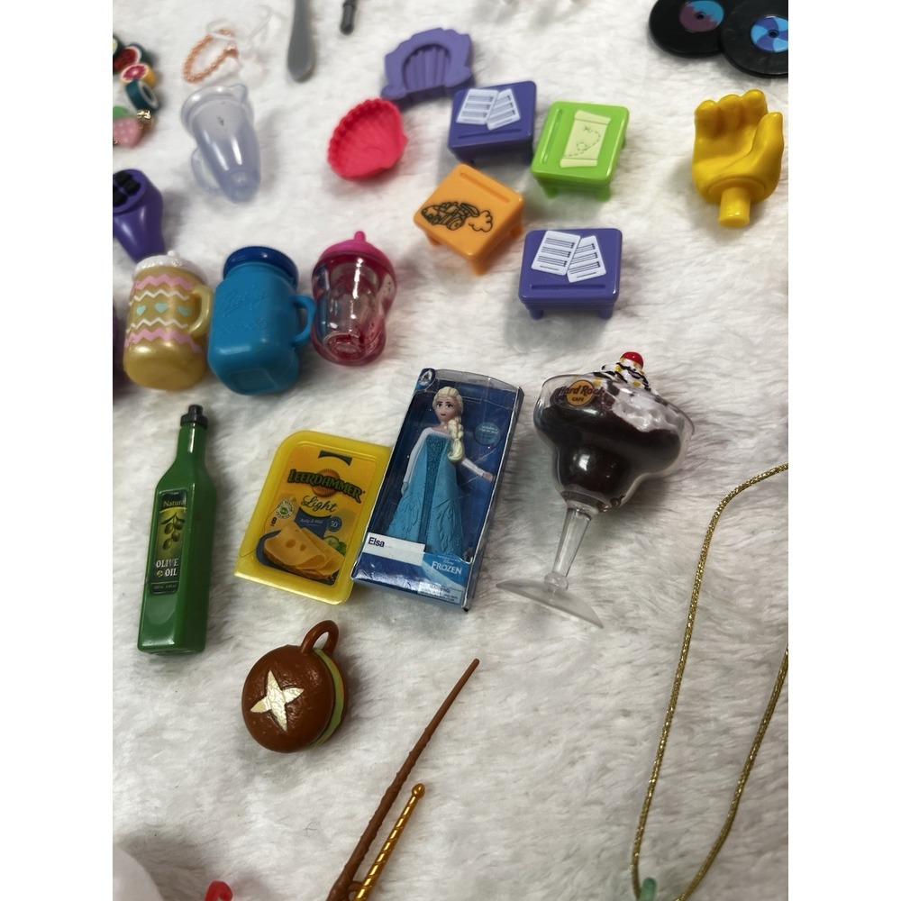 Huge Rainbow High Barbie Disney American Girl Mini Brands Accessory Lot 50+ - Picture 8 of 14